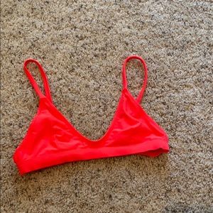 Bright orange/pink bikini top! WHITEFOX
